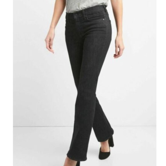 GAP Denim - Gap 1969 Perfect Boot Charcoal Jeans
